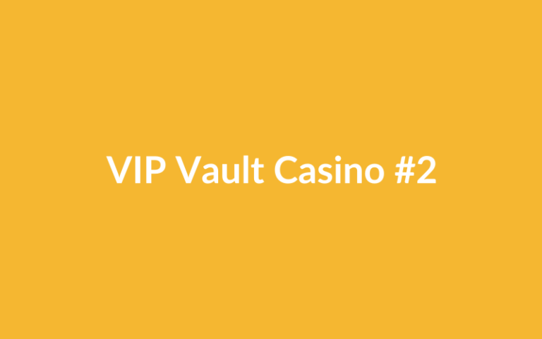 VIP Vault Casino screenshot